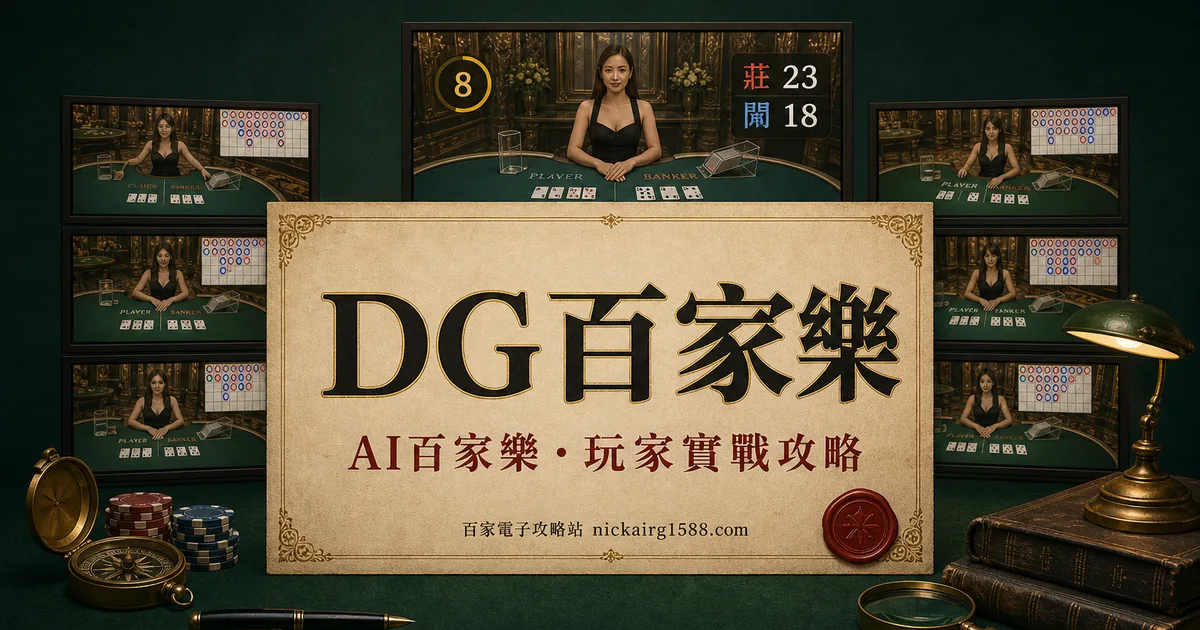 DG百家樂實測:盯了八張桌之後的老實心得